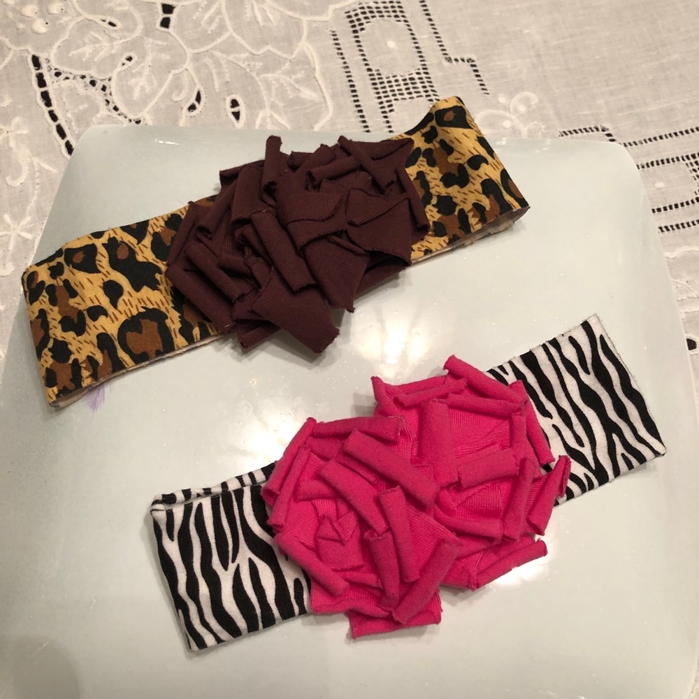 NWOT Set of 2 soft headbands for baby